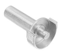 NUOBESTY Tube de Mât de Parapluie Accessoire de Remplacement Facile en Acier Argenté pour Parasol de Terrasse Manivelle pour Base de Parasol Déportée et Support Extérieur