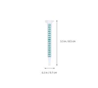 NUOBESTY Tube Mélangeur Statique Carré Ab 16 Points pour Époxy - 30 Pièces - Applicateur de Résine et Colle en Polypropylène Léger Pratique pour Bricolage et Réparation