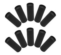 NUOBESTY Tubes Cylindriques en Carton Kraft pour Expédition de Posters et Stockage, Lot de 10 Bouchons Hermétiques pour Conservation de Thé et Épices