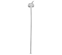 NUOBESTY Tuyau D'arrivée D'eau en Titane pour Bouteille D'eau et Thé, Design Minimaliste, Acier Titane Argenté, pour Usage Extérieur et Salle de Sport
