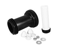NUOBESTY Tuyau Évacuation PVC Épais pour Toilettes Mural Rallonge Flexible pour Raccord Cuvette Wc Sortie Arrière Installation Simplifiée et Durabilité Renforcée