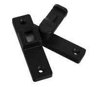 NUOBESTY Verrou de Porte Coulissante Inoxydable Lumineux sans Perçage Targette Robuste pour Balcon Salle de Bain Garage Loquet Sécurité Polyvalent