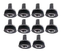NUOBESTY Vis Étanche Accessoire Solide en Acier M8 à Trou Carré Hexagonal Anti-boue pour Vélo Mtb et Route pour Manivelle de Pédalier
