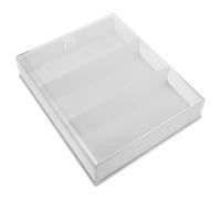 NUOBESTY Vitrine Murale en Acrylique Transparente pour Objets de Collection et Boîtes Aveugles, Résistante la Déformation avec Étagères Réglables, Design Élégant et Moderne