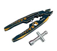 Nuofan Pince d'amortisseur RC multifonction 4 en 1 et clé à molette 1/10 pour Traxxas HSP Arrma Axial Losi Redcat RC Voitures Camions Rock Crawlers