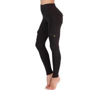 Nuofengkudu Push up Taille Haute Leggings Sport pour Femmes Elastique Opaque Doux Collant Pantalon avec Poche Cargo Fitness Running Jogging Sport Workout Yoga Pants Noir 2XL