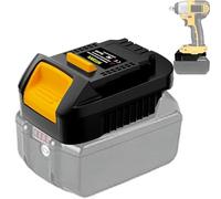 NUOGEDZ Adaptateur de batterie pour Makita vers Dewalt, conversion pour batterie Makita 18 V BL1830, chargement USB pour outils Dewalt 20 V Max