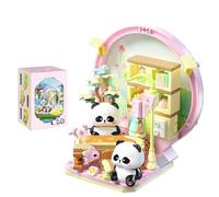 NUOJIAYING Shop Mini Briques de Construction, Mini City Shop Street View, Ensemble de Briques de Construction, Jouet de Construction MOC, décoration de Magasin de Cadeaux