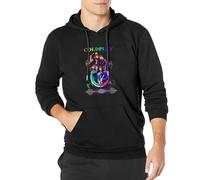 NUOKANG Cold-Play RD Hoody Hoodie for Men Black XL