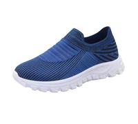 Nuoke Chaussures orthopediques Femmes,Chaussure Femme,Nouveauté Printemps : décontractées Souples et Respirantes à Une Jambe pour Chaussons Fermés avec Talon (Blue, 38)