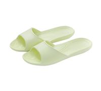 Nuoke claquette femme,tong femme,Nouvelles pantoufles pour, usage domestique, bain, pantoufles non respirantes pour hommes et Enfiler Pour Talons (Green, 42)