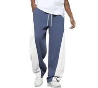 Nuoke Pantalon Cargo Homme,Jogging,décontracté et Confortable pour, Coupe Ample, en Tissu tissé, idéal Quotidien Casquette Marseille (Navy, M)