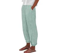 Nuoke Pantalon Femme, Pantalon en Lin, Mes Commandes en Cours de Livraison, Vente Flash du Jour et Soldes, Pantacourt Femelle, Vente Flash du Jour et Soldes, Pant Women_1