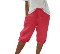 Nuoke Pantalon Femme, Pantalon Fluide Femme Été Chic, Mes Commandes en Cours de Livraison, Ventes Flash du Jour, Pantacourt Femelle, Mes Commandes passées, Trousers for Women_1