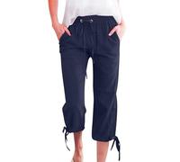 Nuoke Pantalon Fluide Femme Été, Pantalon Femme, Mes Commandes passées, et Ventes Flash du Jour, Pantacourt Femelle, Vente Flash, Trousers for Women_1