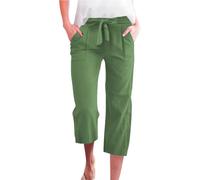 Nuoke Pantalon Fluide Femme Été, Pantalon Fluide Femme, Mes Commandes en Cours de Livraison, Vente Flash du Jour et Soldes, Pantacourt Femelle, Ventes Flash du Jour, Trousers for Women_1