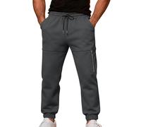 Nuoke Pantalon Homme,Pantalon Homme Cargo,Nouveau de Jogging pour, Coupe Ample, Sportif et Polyvalent, adapté à Toutes Les Saisons. Pochette Portefeuille (Dark Gray, XL)