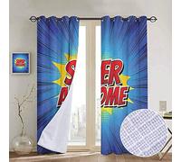 Nuoman Rideaux occultants 2 panneaux marocains, fontaine marocaine typique de la ville de Rabat, près de la tour Hassan, abricot marron pâle, pour assombrissement de la pièce pour le salon, la chambre 84" W x 100"L Couleur 12