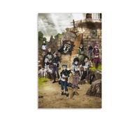 nuomesc Black Clover Classic Collection Poster Poster Peinture décorative sur toile Art mural pour salon, chambre à coucher, 30 x 45 cm