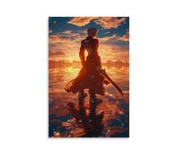 nuomesc Poster de dessin animé Fate Stay Night - Art mural - Impression d'image moderne - Décoration de chambre familiale - 50 x 75 cm