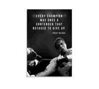 nuomesc Rocky Balboa Every Champion Was Once A Contender That Refused to Give Art mural Impression photo moderne pour chambre familiale 30 x 45 cm