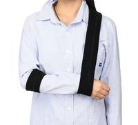 NUOOO Écharpe de bras réglable confortable pour poignet cassé, coude, bras, épaule dégagée pour homme et femme pour droite gauche