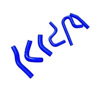 NUOSDEX Tuyau Moteur Radiateur Compatible avec Suzuki pour Jimny 1.3L M13A 2000 2001 2002 2003 2004 2005 2006 2007 2008 2009 2010 2011 Kit De Tube De Tuyau De Chauffage De Radiateur en Silicone(Blue)