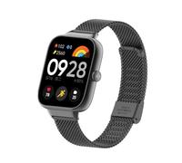 nuosiweilang Bracelet Compatible avec Xiaomi Smart Band 8 Pro/9 Pro Strap Métal Acier Inoxydable Bracelet de Remplacement Accessoires pour Xiaomi Redmi Watch 5/4 Noir