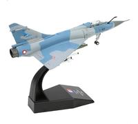 NUOTIE 1/100 Mirage 2000C-5F 2-EB Avion de chasse de l'armée de l'air française 3e escadron Stork 2-EB Modèle réduit en métal moulé sous pression Avion militaire avec support pour collectionneurs adul