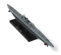NUOTIE 1/350 U-181-1942 WWII Modèle militaire Kriegsmarine allemand Type IXD2 U-Boat Modèle Warld War II en alliage de métal moulé sous pression avec présentoir Collection et cadeau
