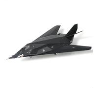 NUOTIE 1/72 F-117 Nighthawk Stealth Striker Fighter U.S. Airforce Jet Model American Edwards AFB 85-831 Attack Aircraft Metal Diecast Plane Model Kit Collection Cadeau pour Adulte
