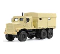 NUOTIE Ensemble de modélisme 1/64 - Camion tactique militaire - Modèle de véhicule blindé MTVR MK23 - Véhicule militaire tout-terrain - Kit de modélisme en métal moulé sous pression - Véhicule