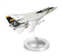 NUOTIE F-14A Tomcat 1/100 Kit de maquette d'avion en métal Réplique d'avion militaire pré-construite pour présentation ou cadeau