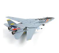 NUOTIE F-14A Tomcat 1/72 Kit de Maquette d'avion en métal avec Support VF-2 Bounty Hunters en Alliage moulé sous Pression Réplique d'avion Militaire pré-construite pour présentation ou Cadeau