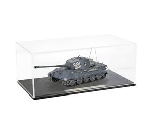 NUOTIE Modèle de Char Militaire à l'échelle 1/72 en Alliage de métal moulé sous Pression avec réservoir en Plastique Modèle de la Guerre Mondiale Ⅱ Mini modèle Tigre 1945 Collection