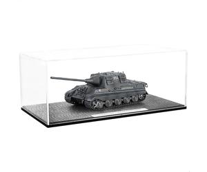NUOTIE Modèle de Char Militaire à l'échelle 1/72 en Alliage de métal moulé sous Pression avec réservoir en Plastique Modèle de la Guerre Mondiale Ⅱ Mini 1945 Jagdtiger Modèle Cadeau Collection