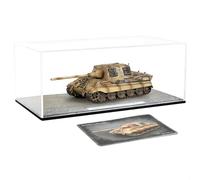 NUOTIE Modèle de Char Militaire à l'échelle 1/72 en Alliage moulé sous Pression avec modèle de Char de l'armée de la Seconde Guerre Mondiale Mini 1945 Jagdtiger modèle Cadeau Collection