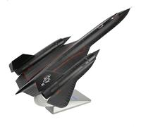 NUOTIE SR-71A Blackbird 1/72 Modèle d'avion de Reconnaissance en Métal USAF Affichage Militaire Modèle de Jet Pré-construit en Alliage d'avion Moulé sous Pression avec Présentoir