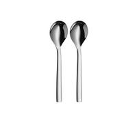 WMF Nuova Lot de 2 cuillères à céréales, 16,5 cm, cuillères à Yaourt, cuillères à céréales, en Acier Inoxydable Cromargan, cuillères à café, cuillères à café polies, passent au Lave-Vaisselle