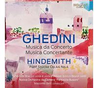NUOVA ORCHESTRA DA C - GHEDINI MUSICA DA CONCERTO M - CD - E4z