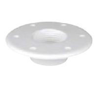 Nuova Rade Table Bottom Plate Flushmount Support Blanc 190 mm