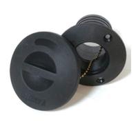 Nuova Rade Nable Plastique avec Bouchon Noir ø50mm, Couleur Noire