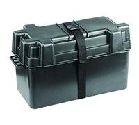 Generique Boîtier de batterie NuovaRade – Jusqu'à 120 Ah – Noir – 38,6 x 17,5 x 22,6 cm