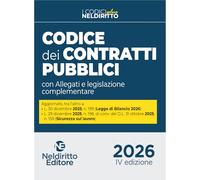 Nuovo codice dei contratti pubblici plus 2026 con allegati e legislazione complementare. Nuova ediz. Con espansione online