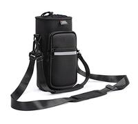 Nuovoware Sac de Transport pour Bouteille d'Eau, 1000ml, Carbone Noir