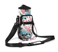 Nuovoware Sac de Transport pour Bouteille d'eau, 750ml, Rosa Rugosa