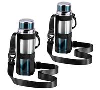 Nuovoware Support Bouteille d'Eau avec Sangle, Lot de 2, 500ml-1000ml