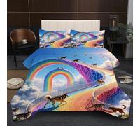 Nuphtun Couette 220x240 cm 2.4kg | Chien Animal, Imprimé 3D, Remplissage Coton 200GSM, Poids Ideal, pour Une Chambre d'amis Accueillante ou Une Suite Parentale Confortable A87