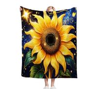 Nuphtun Couverture Plaid Polaire Plante Colorée, Couverture Polaire 3D 150x200 cm | Taille Double, Parfaite pour Lit Deux Places, Crée des Moments de Complicité et de Douceur Partagée I317-