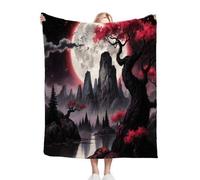 Nuphtun Couverture Plaid Polaire Tableau Noir, Couverture Polaire 3D 150x200 cm | Taille Simple, Idéale pour Lit Une Place, Crée des Moments de Douceur et Confort Personnels, AQ6003